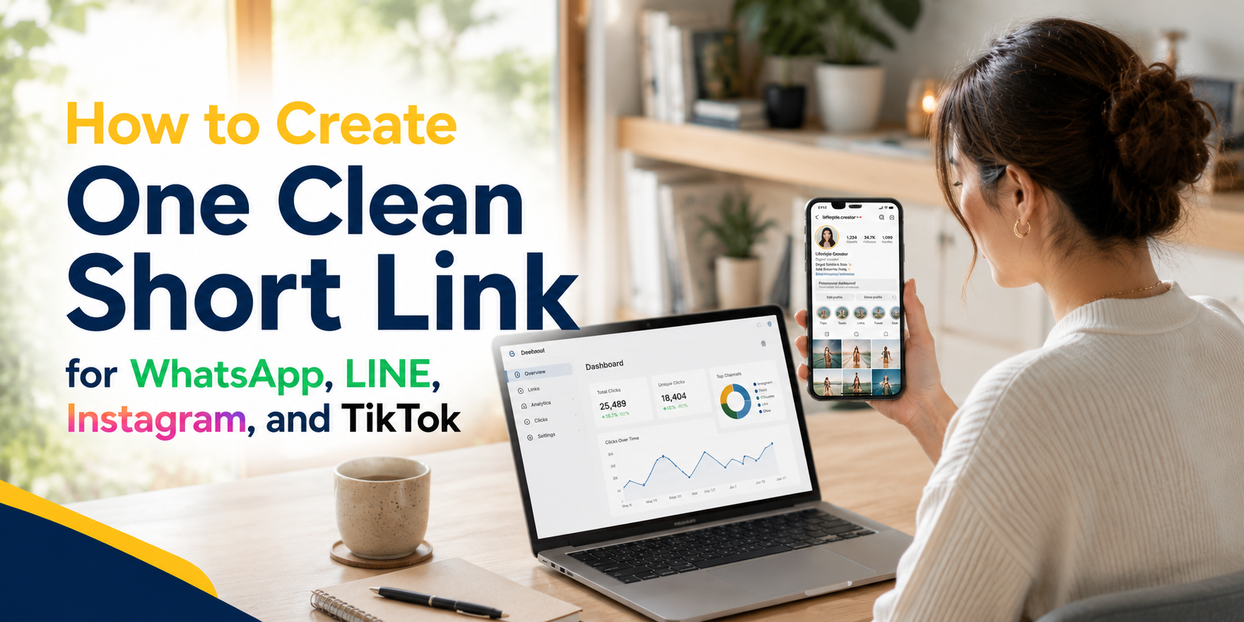 How to Create One Clean Short Link for WhatsApp, LINE, Instagram, and TikTok