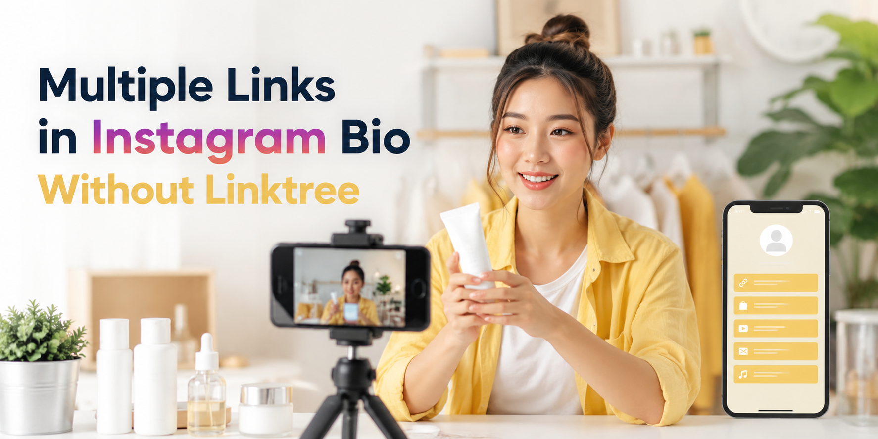 Multiple Links in Instagram Bio Without Linktree