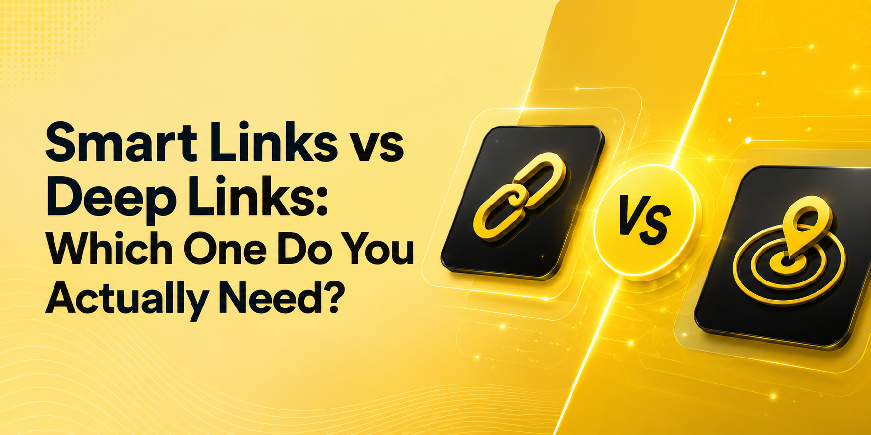 Smart Links vs Deep Links: Which One Do You Actually Need?